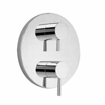 American Standard T064.740.002 Serin Two Handle Thermonstat Trim Kit - Polished Chrome