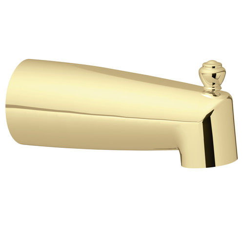 Moen 3830P Diverter Tub Spout Polished Brass, 1/2