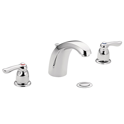 Moen 8922 Commercial Two Handle Widespread Lavatory Faucet Chrome