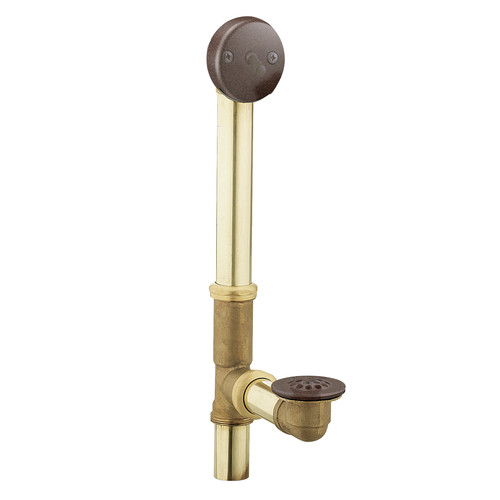 Moen 90410ORB Trip Lever Complete Waste and Overflow Assembly - Oil Rubbed Bronze