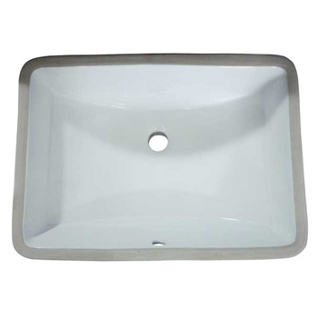 Artisan VCU-1913WH Vitreous China Bathroom Sink - White