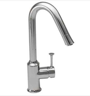 American Standard 4332.310.075 Pekoe Hi-Flow Pull-Down Kitchen Faucet - Stainless Steel