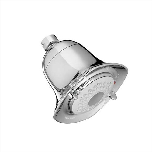 American Standard 1660.813.002 FloWise Square 3 Function Water Saving Showerhead - Chrome