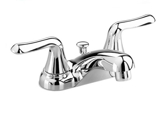 American Standard 2275.503.002 Colony Soft Centerset Faucet w/Two Metal Lever Handles - Chrome