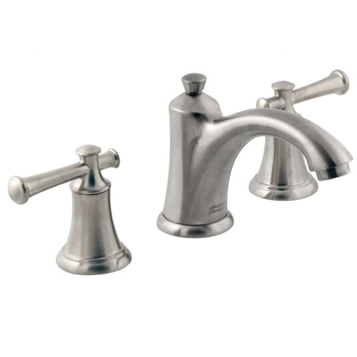 American Standard 7415.801.295 Portsmouth Widespread Lavatory Faucet with Lever Handles - Satin Nickel