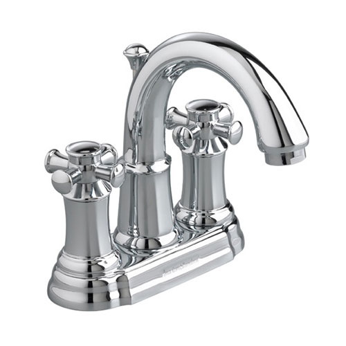American Standard 7420.221.002 Portsmouth Centerset Lavatory Faucet with Cross Handles - Chrome
