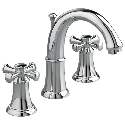 American Standard 7420.821.002 Portsmouth Widespread Lavatory Faucet with Cross Handles - Chrome