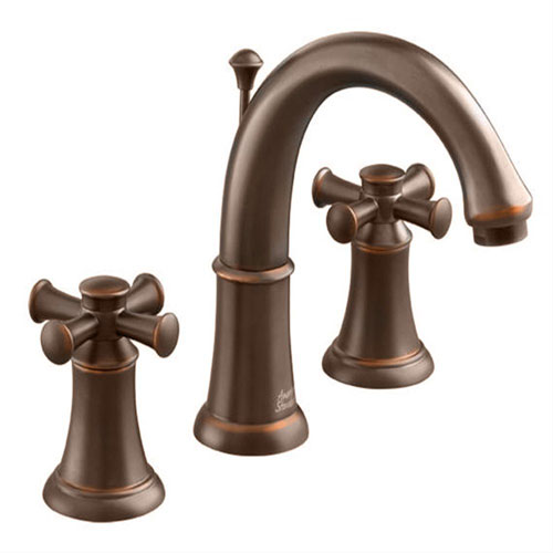 American Standard 7420.821.224 Portsmouth Widespread Lavatory Faucet with Cross Handles - Oil Rubbed Bronze