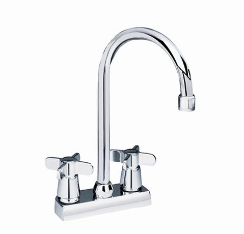 American Standard 7490.000.002 Amarilis Heritage Centerset Two-Handle Bar Faucet - Chrome