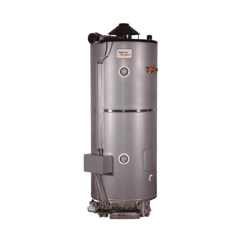 American Standard D-80-165-AS 80 Gallon 165000 BTU Heavy Duty Natural Gas Commercial Water Heater