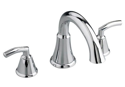 American Standard T038.900.295 Tropic Deck-Mount Tub Filler Trim Kit Only - Satin Nickel (Pictured in Chrome)