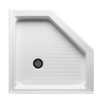 Americh A4242NA-WH Neo Angle 42 inch  x 42 inch  Shower Base - White