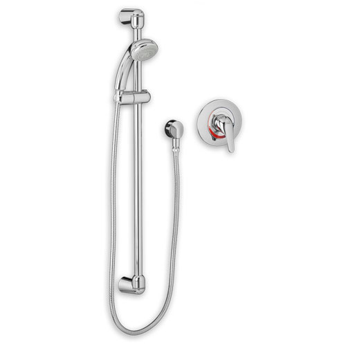 American Standard 1662.211.002 FloWise Commercial Shower System Kit with Handshower - Chrome