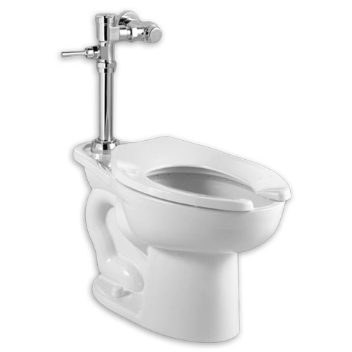 American Standard 2857.128.020 Madera 1.28 gpf ADA Toilet with Exposed Manual Flush Valve System - White