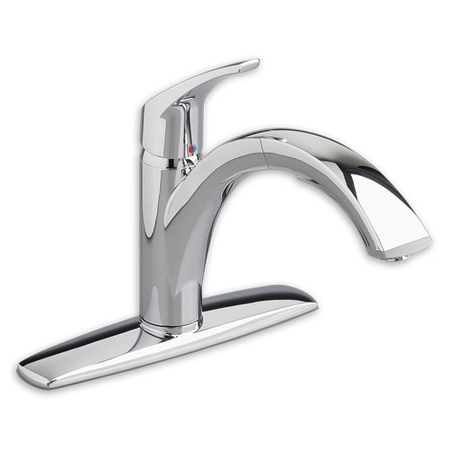 American Standard 4101.100.002 Arch Pull Out Kitchen Faucet - Polished Chrome