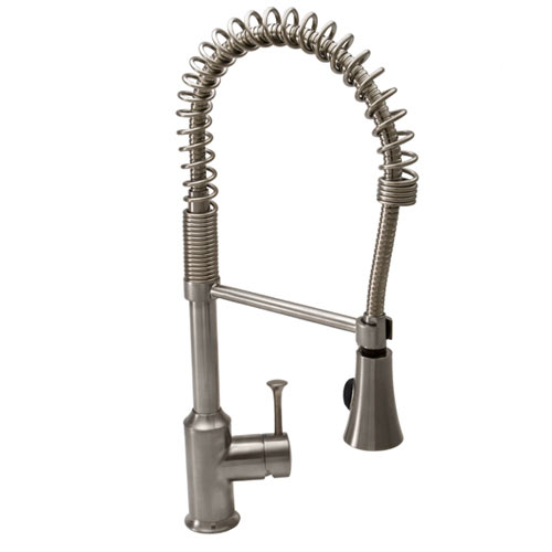 American Standard 4332.350.075 Pekoe Semi-Professional Single Control Kitchen Faucet - Stainless Steel