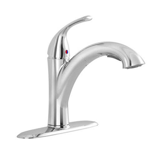 American Standard 4433.100.002 Quince Single Control Pull Out Kitchen Faucet - Chrome