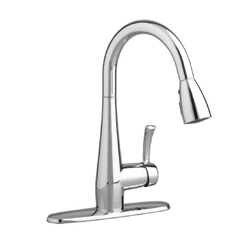 American Standard 4433.300.002 Quince High Arc Kitchen Faucet with Pull Down Spray - Chrome