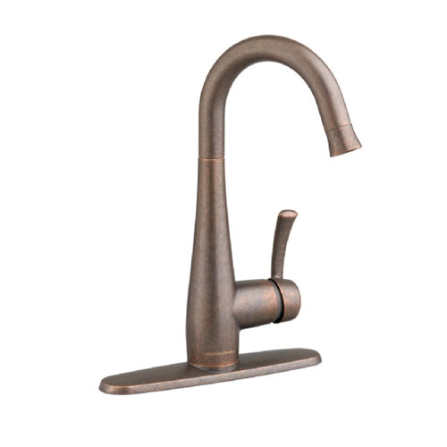 American Standard 4433.410.224 Quince High Arc Bar Faucet with Pull Down Spray - Oil Rubbed Bronze