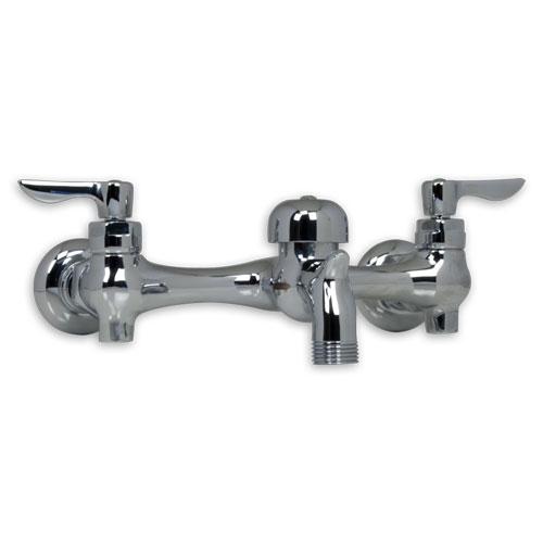 American Standard 8350.243.002 Wall-Mount Service Sink Faucet with Vacuum Breaker - Chrome
