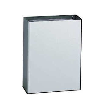 Bobrick B-279 ClassicSeries Surface-Mounted Waste Receptacle - Satin Stainless