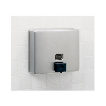 Bobrick B-4112 ConturaSeries Surface-Mounted Soap Dispenser - Satin Stainless