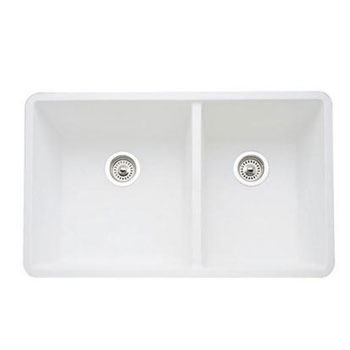 Blanco 441125 Precis 1-3/4 16'' Kitchen Sink Undermount - White