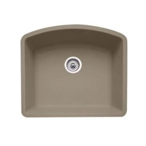 Blanco 441281 Diamond Single Bowl Silgranit II Undermount Kitchen Sink - Truffle