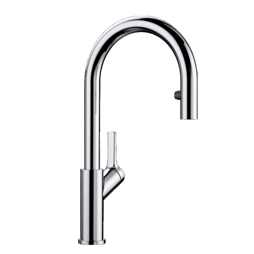 Blanco 526390 Urbena Silgranit Kitchen Pull-Down Faucet - Chrome