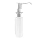 Brasstech 125-20 Heavy-Duty Soap and Lotion Dispenser-Stainless Steel-P.V.D. (Pictured in Polished Chrome)