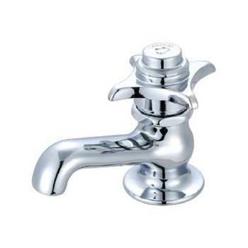 Central Brass 0255-C Self-Closing Basin Faucet - Cold - Chrome