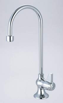 Central Brass 0286-AC Bar Faucet - Cold/ Rigid Gooseneck Spout - Chrome