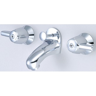 Central Brass 1178-A Slant Back Faucet 4 To 6 Inch Adjustable Centers - Chrome