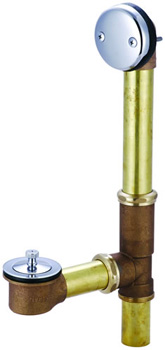 Central Brass 1645 Multi-Tub Centralift Lift and Turn Drain, For 14 to 16-inch tubs