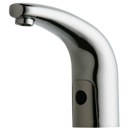 Chicago Faucets 116.211.AB.1 HyTronic Traditional Sink Faucet with Dual Beam Infrared Sensor - Chrome