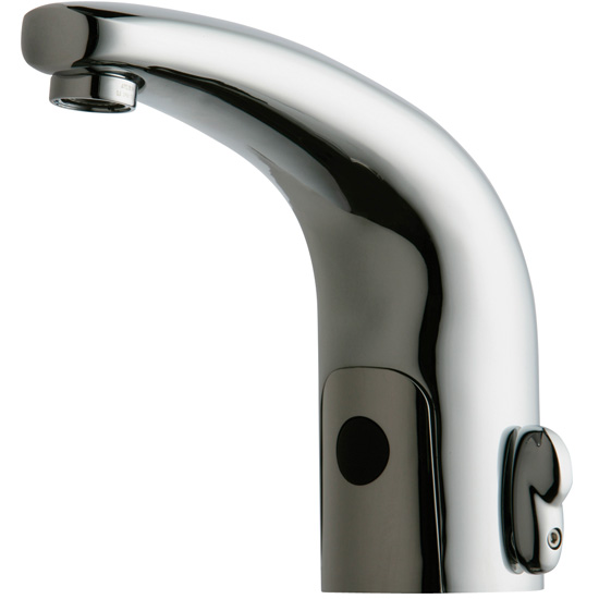 Chicago Faucets 116.221.AB.1 HyTronic Traditional Sink Faucet with Dual Beam Infrared Sensor - Chrome