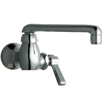 Chicago Faucets 332-E35ABCP Single Water Inlet Faucet - Chrome