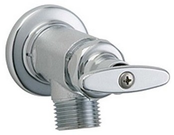 Chicago Faucets 387-RCF Single Hole Wall Mount Inside Sill Fitting - Rough Chrome