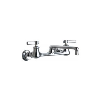 Chicago Faucets 540-LDE35ABCP Hot and Cold Water Sink Faucet - Chrome