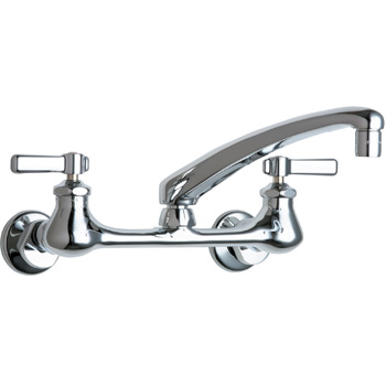 Chicago Faucets 540-LDL8E35ABCP Hot and Cold Water Sink Faucet - Chrome