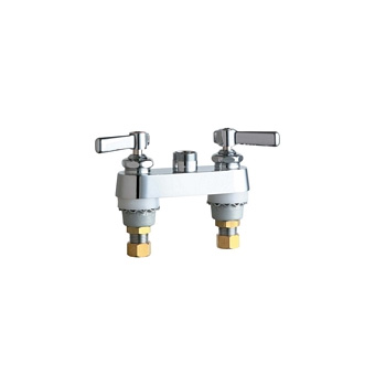 Chicago Faucets 895-LESAB Hot and Cold Water Sink Faucet - Chrome