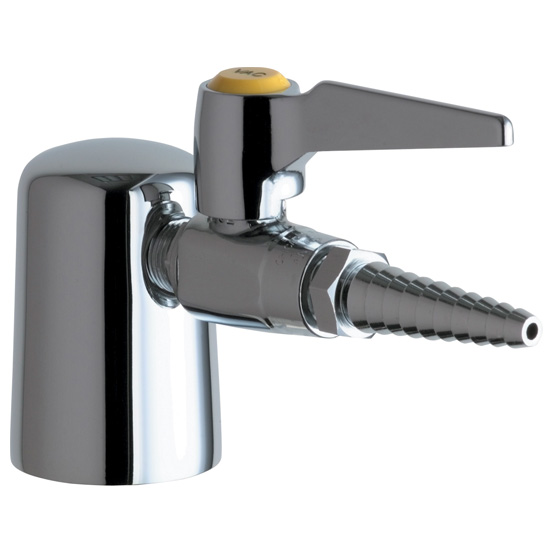 Chicago Faucets 980-909CAGCP Turret with Single Ball Valve - Chrome