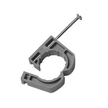 Oatey 33906 3/4 in Full Clamp with Barbed Nail