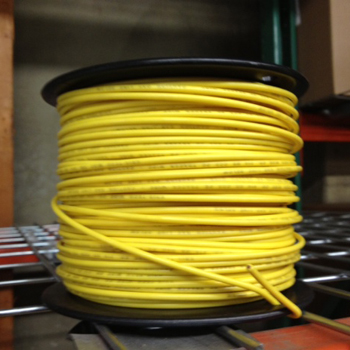 14 Gauge Tracer Yellow Wire for PE Pipe 500 foot Roll