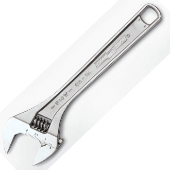 Channellock 810W Adjustable Wrench Chrome, 10-Inch