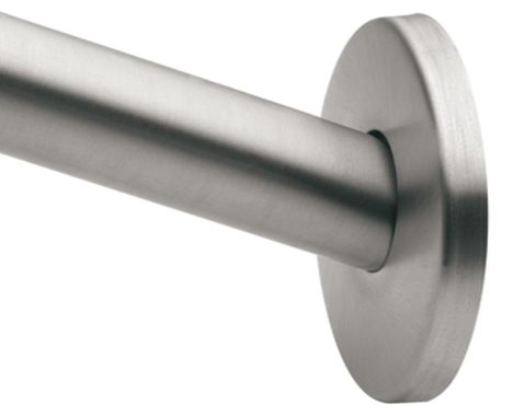 Moen 21025BS Creative Specialties 5' Decorative Curved Shower Rod - Brushed Stainless