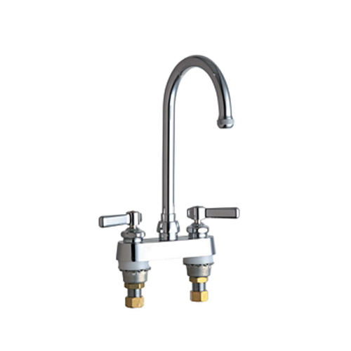 Chicago Faucets 526-GN2AE1ABCP Hot and Cold Water Sink Faucet - Chrome