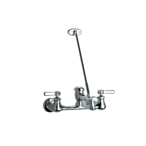Chicago Faucets 540-LD897SWXFABCP Hot and Cold Water Sink Faucet - Chrome