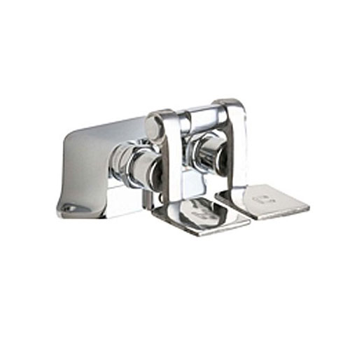 Chicago Faucets 625-ABCP Commercial Pedal Valves - Chrome