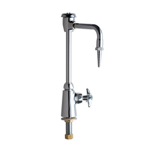Chicago Faucets 928-CP Single Inlet Cold Water Faucet with Vacuum Breaker - Chrome